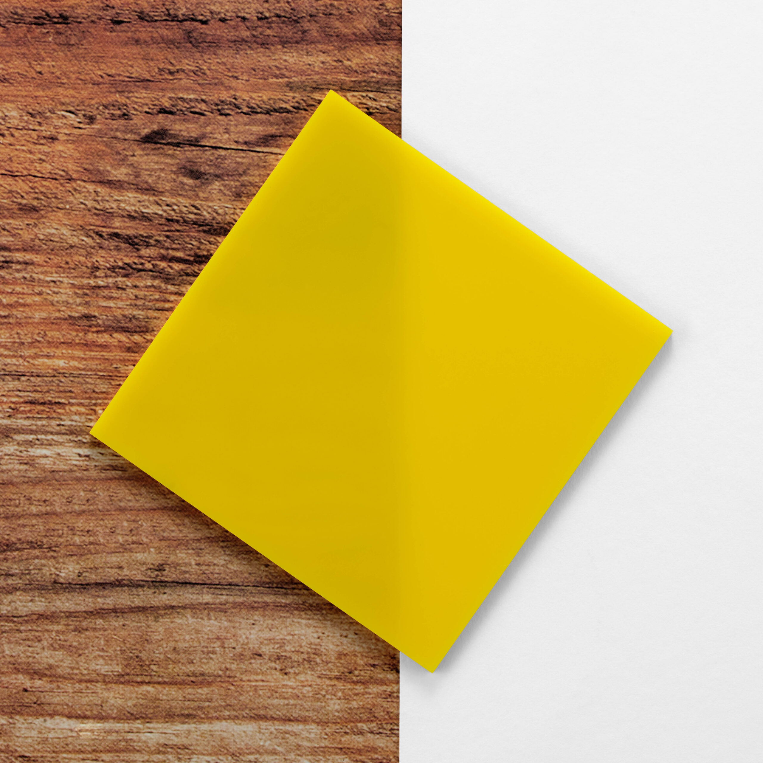 Plexiglas Geel 3 mm - acrylaat plaat geel