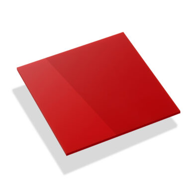 Plexiglas rood 3 mm - acrylaat plaat
