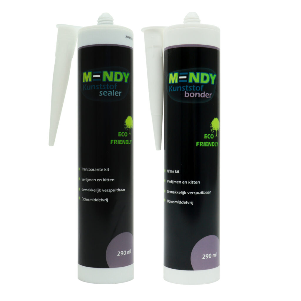 Kunststof lijmen en kitten