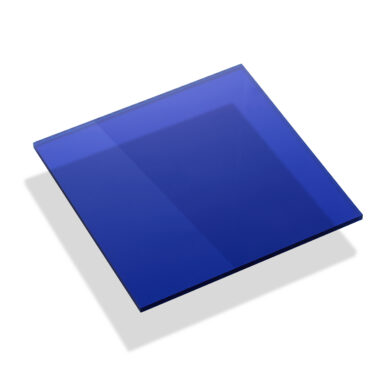Plexiglas koningsblauw 3 mm - acrylaat plaat