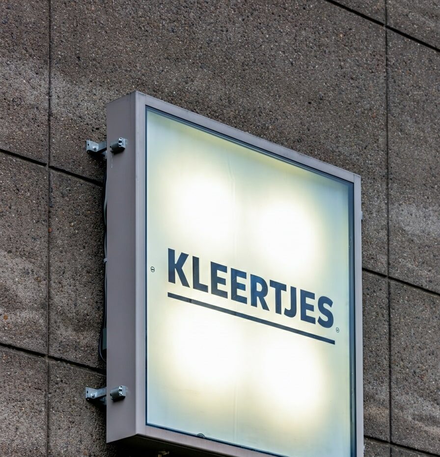 Polycarbonaat opaal lichtbak gevelreclame