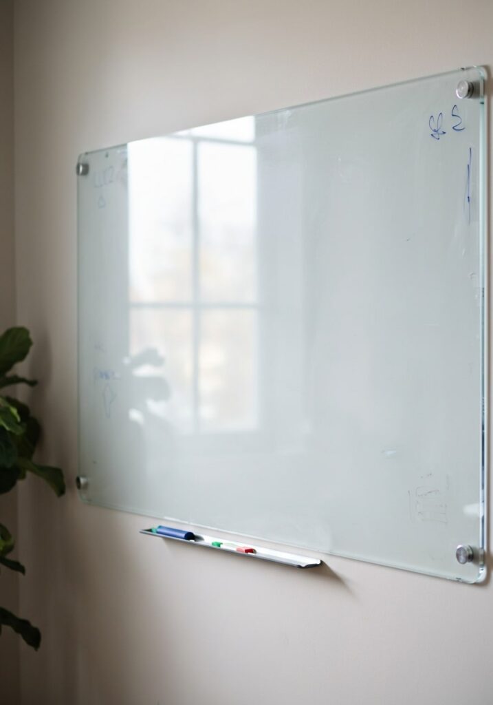 schrijfbord plexiglas whiteboard 