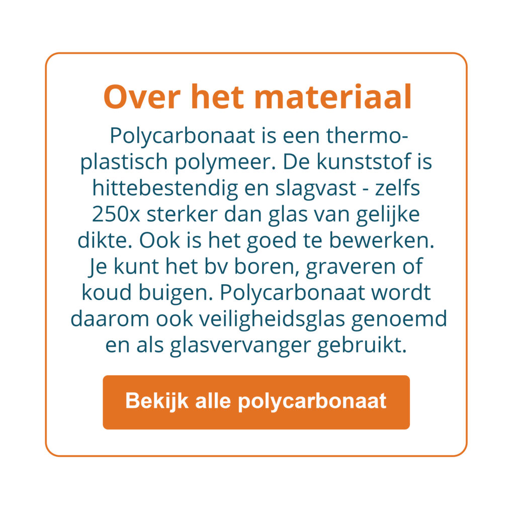 Voordelen polycarbonaat