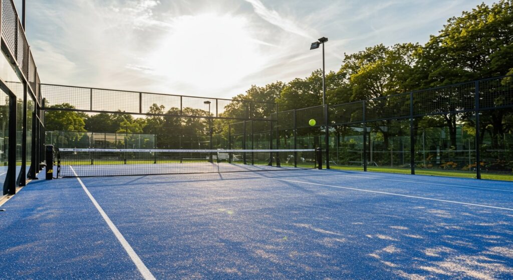 Polycarbonaat padelbaan omheining