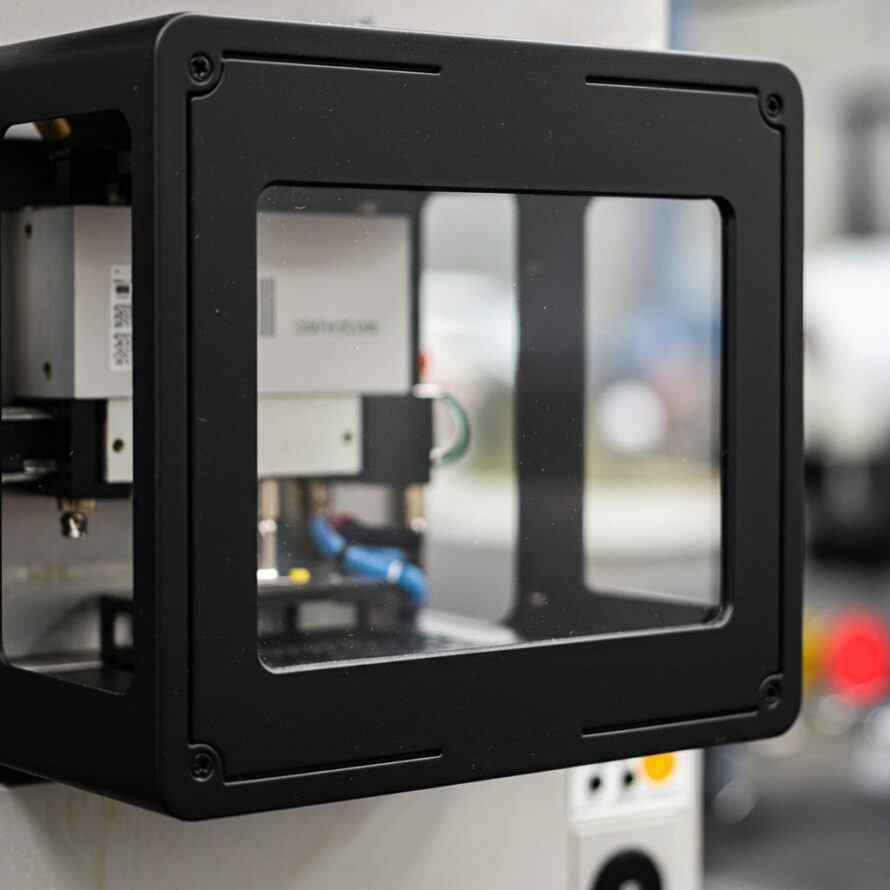 Veiligheidskap PC machine