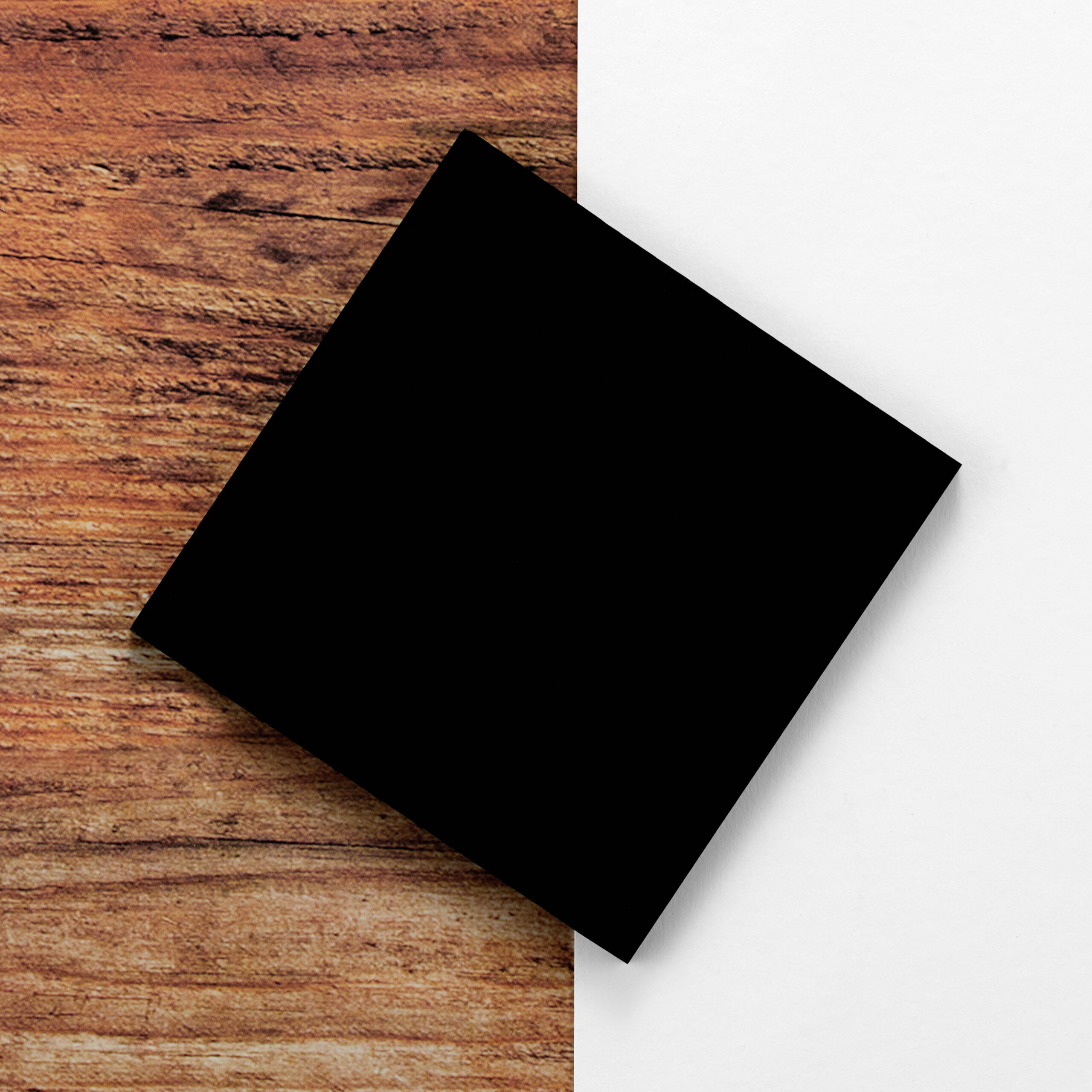 Plexiglas zwart mat 5 mm