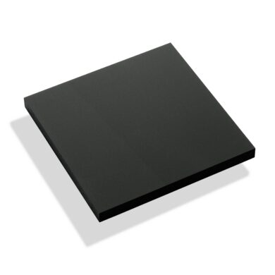 Plexiglas Zwart Mat 8 mm - acrylaat plaat zwart mat