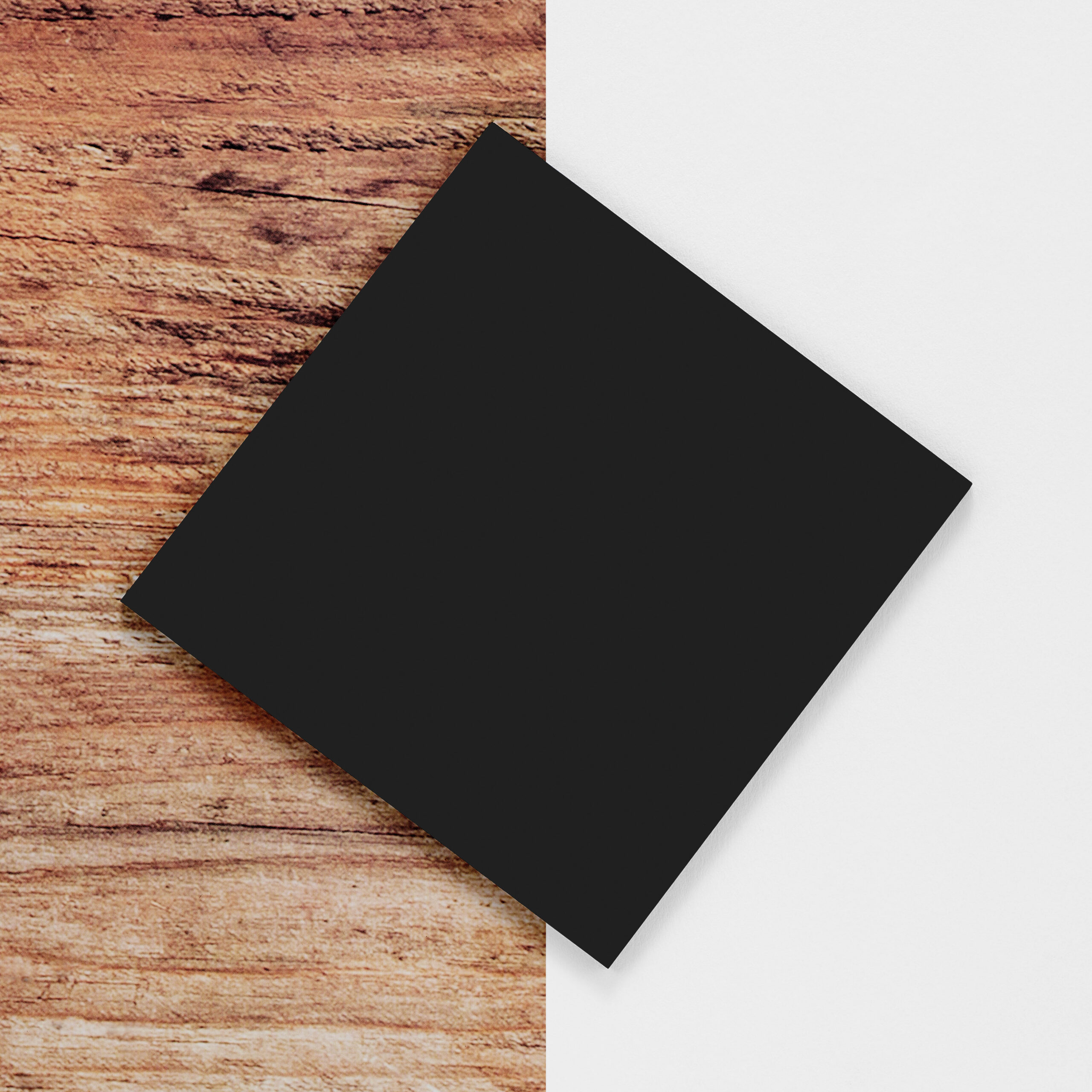 Plexiglas zwart mat 3 mm - plaat