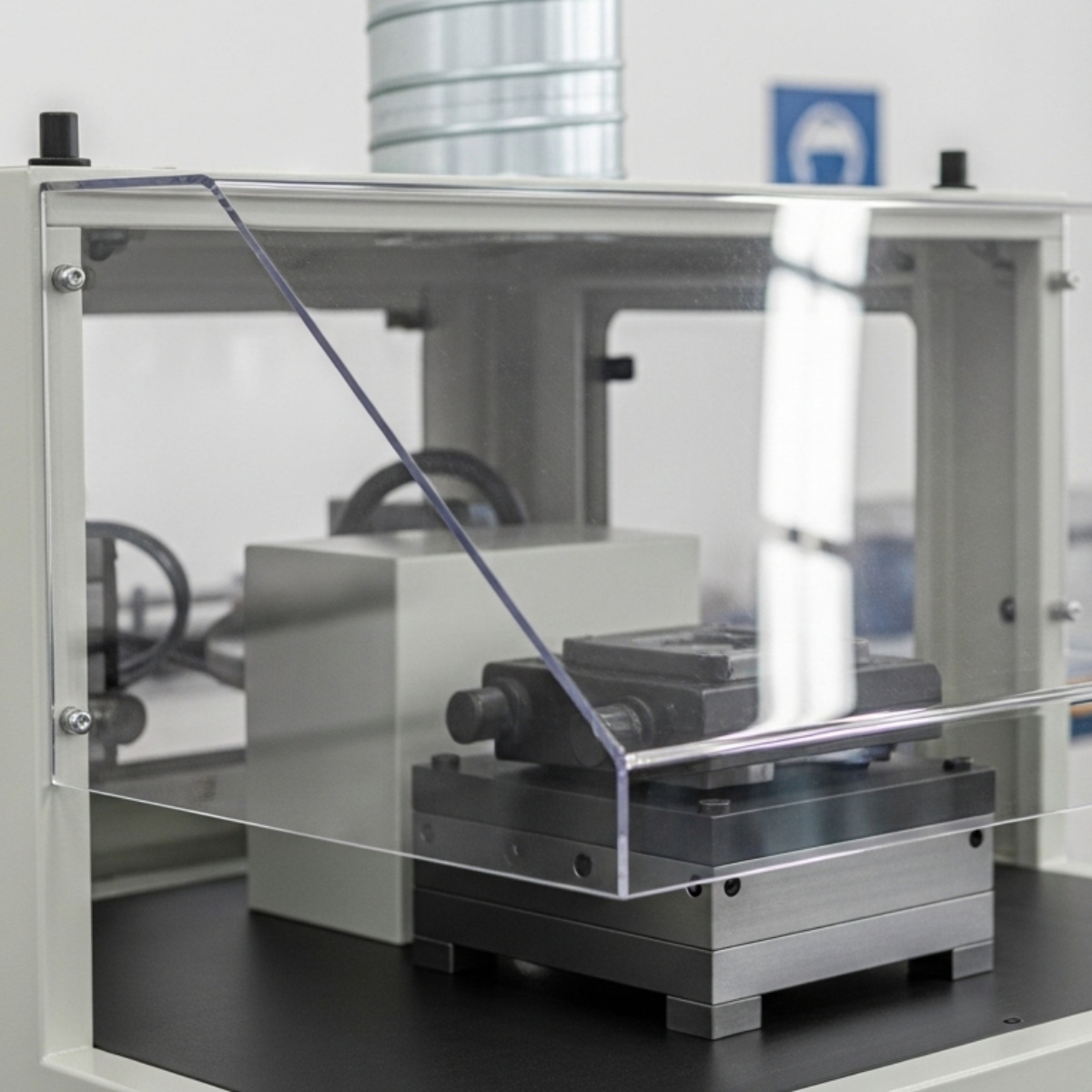 Kunststof vormen machinekap polycarbonaat