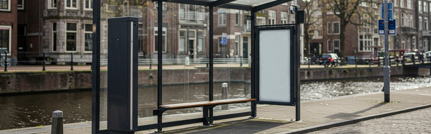 Polycarbonaat bushokje makrolon