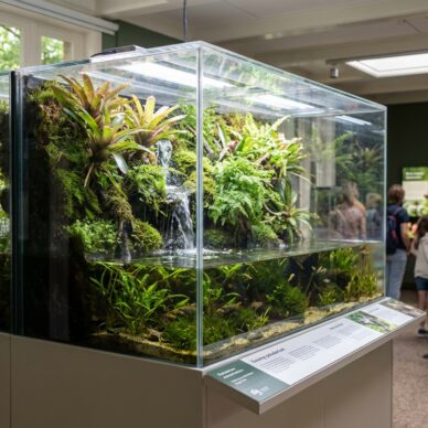 plexiglas terrarium palludarium