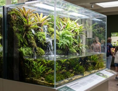 Plexiglas terrarium