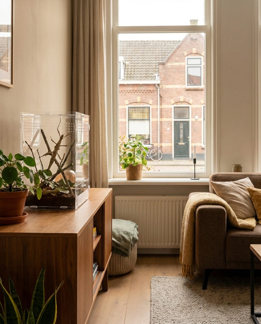 terrarium plexiglas helder