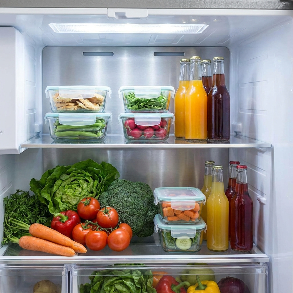 Plexiglas plaat als koelkast