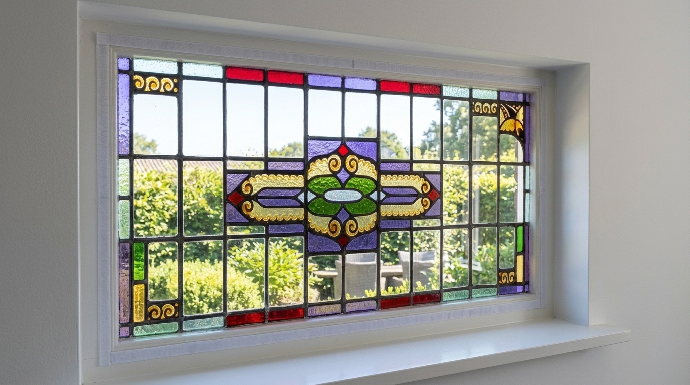 Glas in look enkelglas voorzetraam